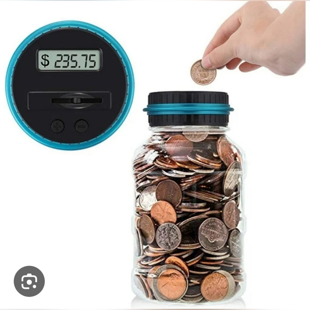 Digital Counting Bank with LCD Screen BNIB